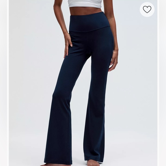 lululemon athletica Pants - Lululemon Groove Nulu Super-High-Rise Flared Pant, Regular, True Navy